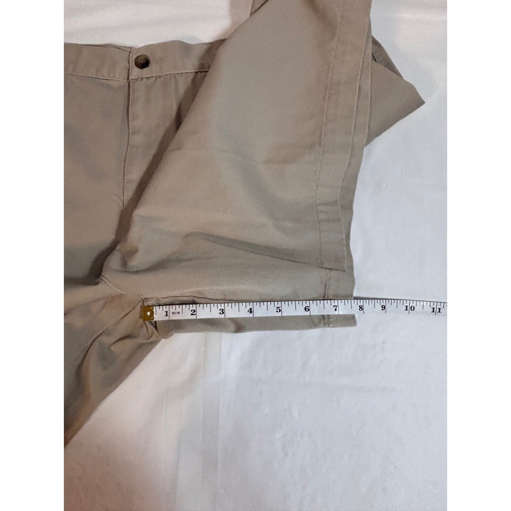 Architect Men's Khaki Walk Shorts 40 Tan Cotton Elastic Waist Casual Twill NWT - Picture 7 of 7